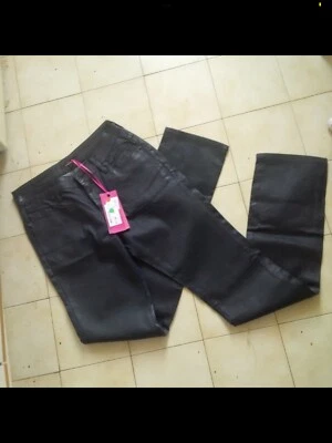 Jean Femme Brut Enduit Taille 38 Dider Parakian NEUF - Photo 1/4