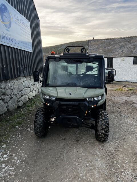Can Am HD8 Traxter Pro Full Cab UTV ATV RTV 2019 Gator Mule Agricultural Farm ZN10379