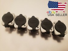5pc set PowerCON Female B Gray panel mount connector