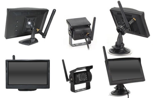 5" Wireless Reversing Camera and Rear View Monitor System for Truck Caravan RVs - Picture 10 of 24