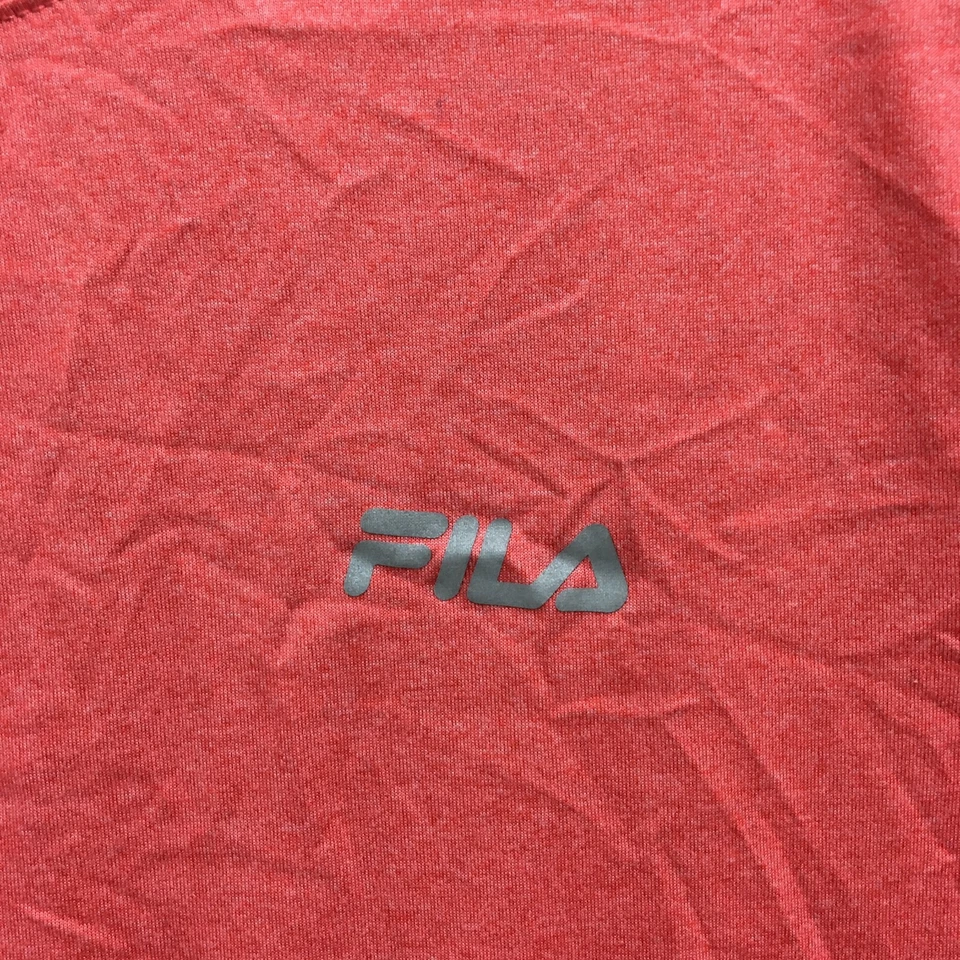 FILA Shirt Small Adult Pink Crew Neck Short Sleeve Athletic Casual Tee Mens S - Image 3 of 4