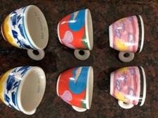 Tazzine caffè Illy collezione 1994