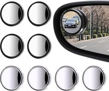 8 Pcs Blind Spot Mirrors for Car, 1.97    round HD Convex Mirror, 360  Wide Angle