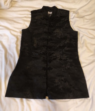 VINTAGE 1990S DKNY DONNA KARAN NY BLACK CHINO...