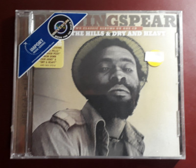 BURNING SPEAR -MAN IN THE HILLS + DRY & HEAVY * CD BRANDNEU VERSIEGELT SIGILLATO