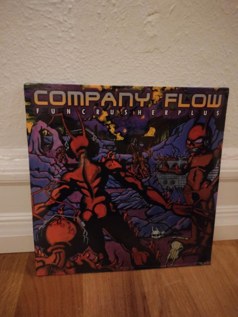 Company Flow - Funcrusher Plus 1997 Vinyl Original OG SEALED 1ST
