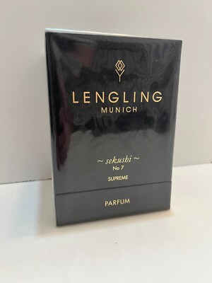 Lengling Munich Sekushi no 7 Supreme Parfum 3.4 oz / 100 ml New In Open Box