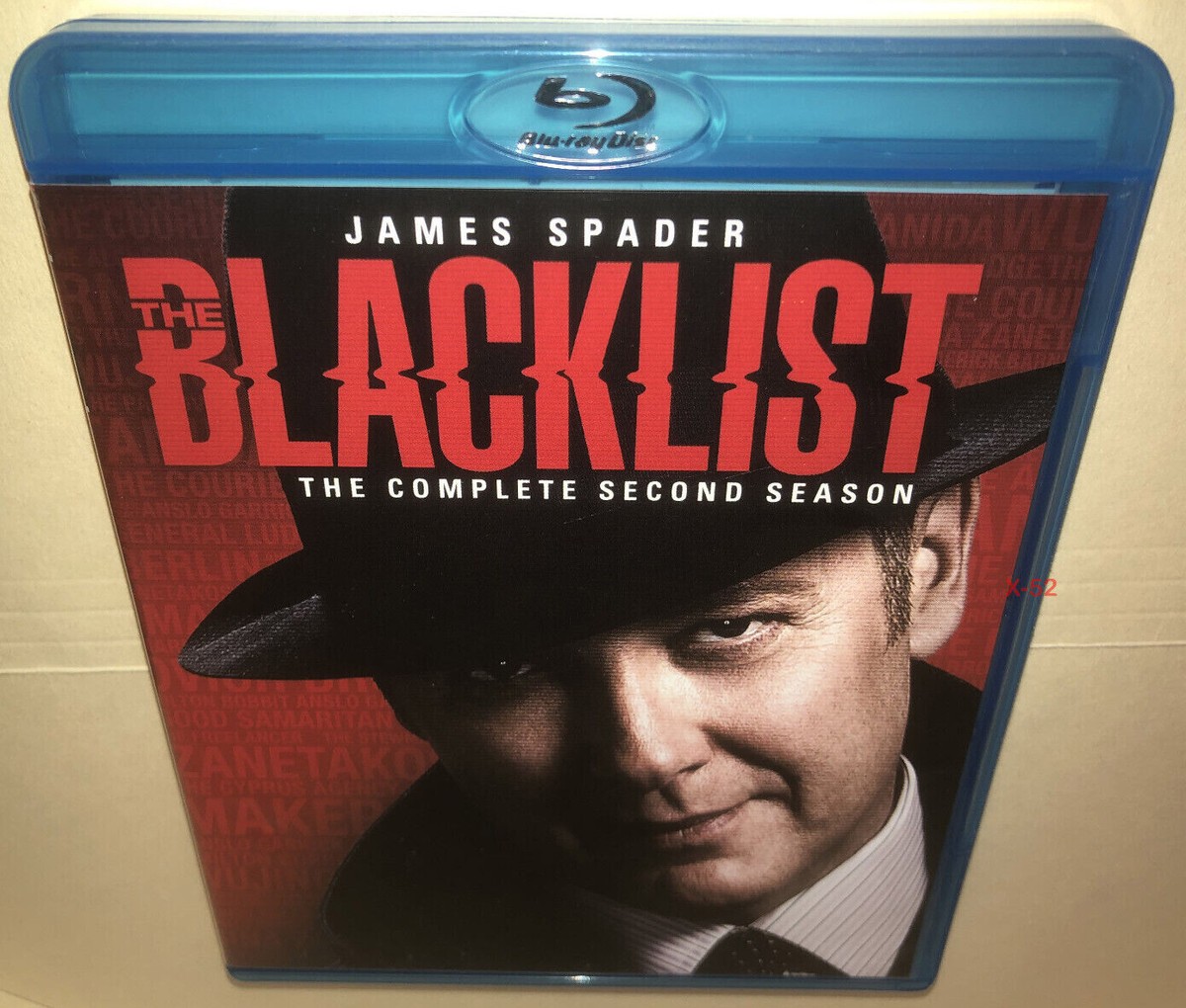 The Blacklist Season blu ray set James Spader Megan Boone
