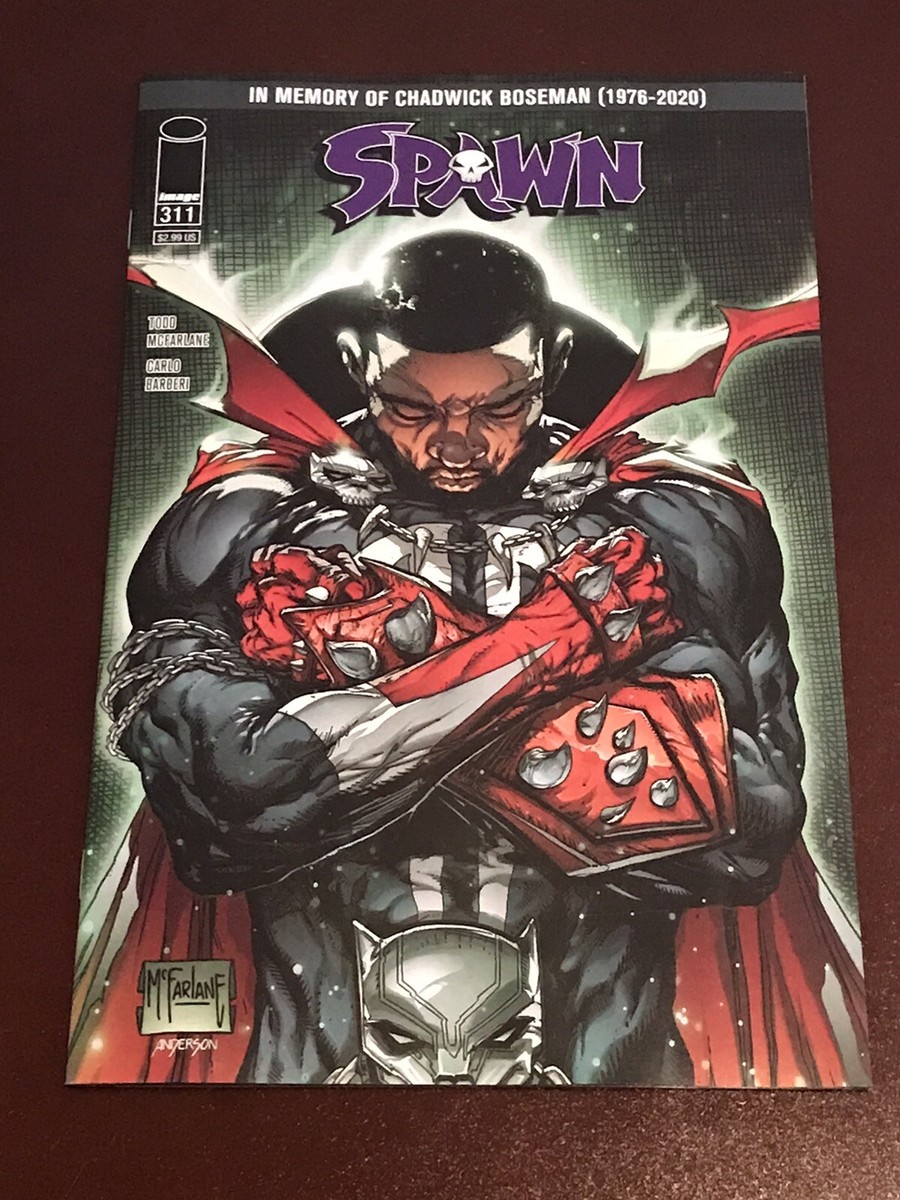 Spawn # 311 “Chadwick Boseman Tribute Variant” Todd