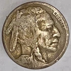 1920 P Indian Head Buffalo Nickel Five 5 Cents Chief Iron Tail F