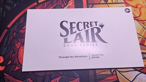 Through the Wormhole MTG SLD Secret Lair Drop Magic the Gathering GALAXY FOIL - Picture 3 of 4
