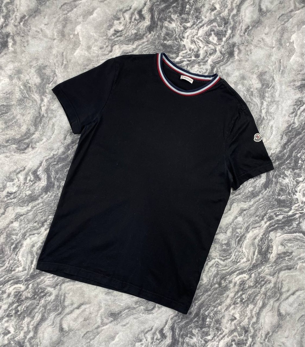 Moncler Maglia T-Shirt Men Size M Black | eBay