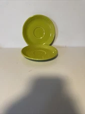 Fiesta Lemongrass Saucers Set Of Two