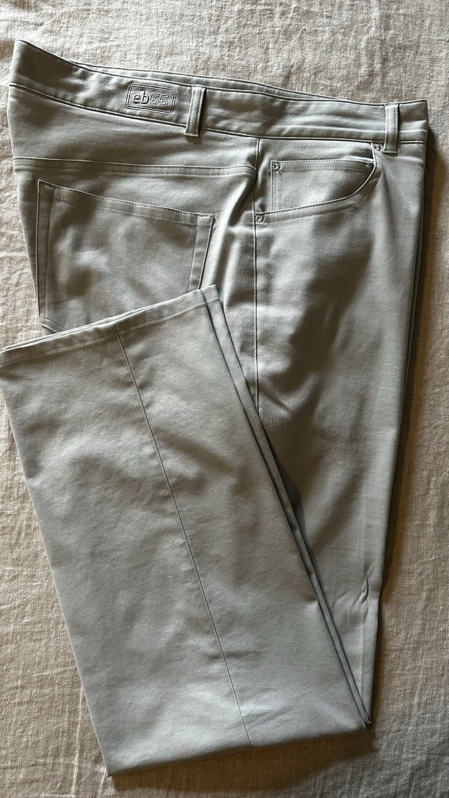 Peter Millar EB66 Pants Gale Gray 42w x 34 inseam.