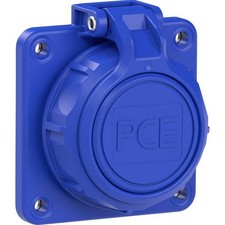 PCE 20352-8b Panel Socket IP68 Blue