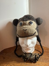 Youth Serenity Tibet Hand Knitted Monkey Hat