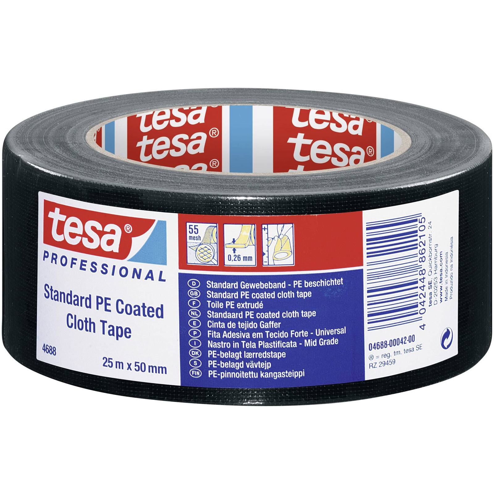 tesa Professional repair Tape 25m x 50mm high strength