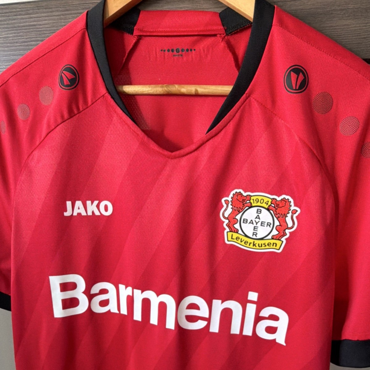 Bayer Leverkusen 19/20 Havertz #29 Soccer Jersey Red Black size L