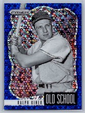 2021 Panini Prizm #OS-10 Ralph Kiner Old School Blue Donut Circles Prizm #/199
