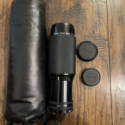 Canon Zoom Lens FD 100-300mm f/5.6 Excellent+ *Zoom Creep Z0980