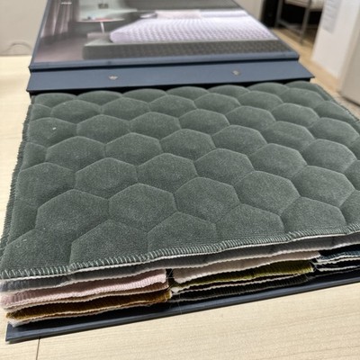 Fabric Sample Book Kirkby Design Cloud II 2pgs 13x9.5  + 12 Pgs 4x9.5 