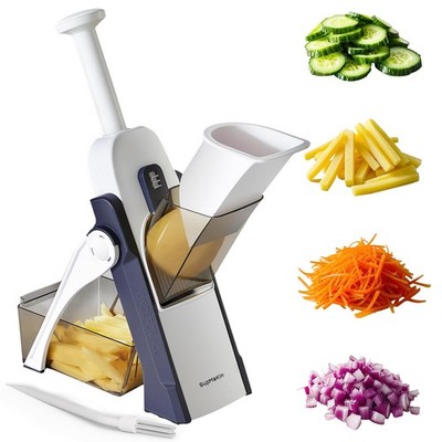 Safe Mandoline Slicer for Kitchen, Potato Slicer, All in 1 Vegetables Slicer ...