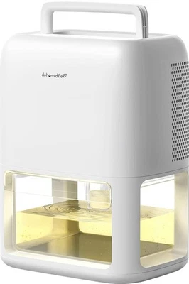 OMISOON Luftentfeuchter Elektrisch | 1800ml Tank | Tragbar Dehumidifier