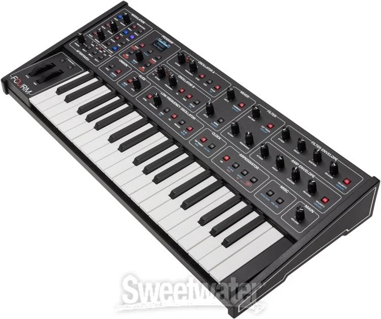 Sequential Fourm Compact Polyphonic Analog Synthesizer - Image 2 of 4