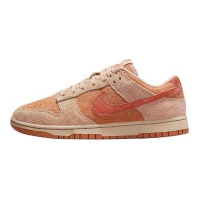 Nike W Dunk Low Damen Sneaker aus Wildleder - Schwarz - Größe 40,5, Sportschuh