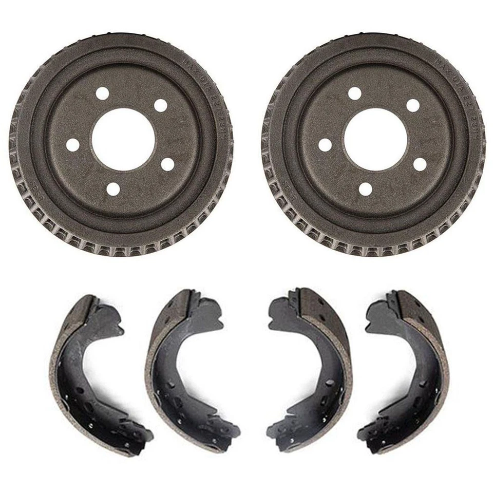 Tambores de freno traseros originales zapatas de freno para Chevrolet Malibu 1997 1998 1999 2,4 L Foto 2 de 4