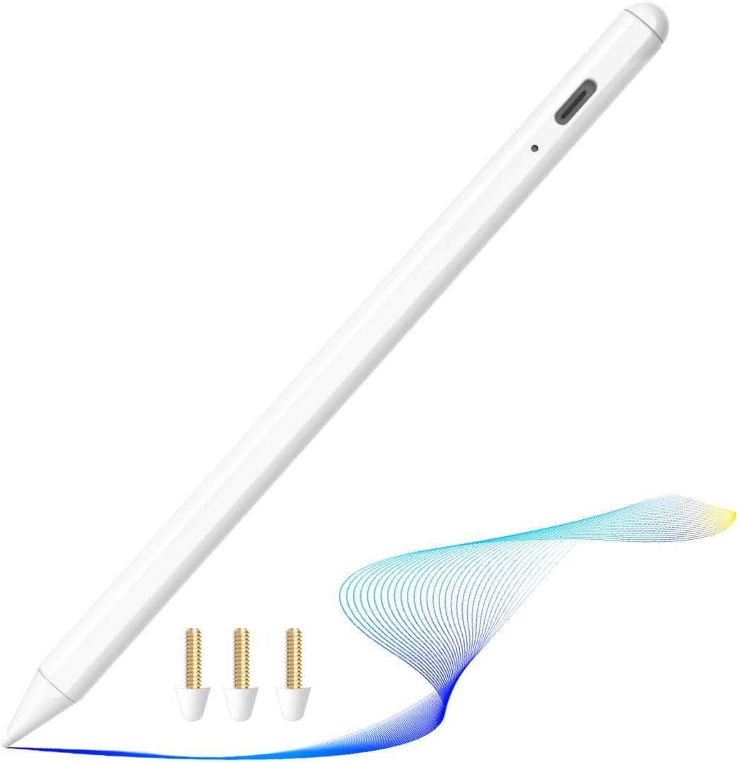 Apple iPad Stylus Pen with Palm Rejection for 6th-10th Gen iPads