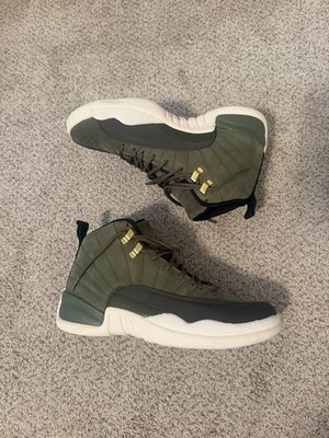 Air Jordan 12 CP3 Class of 2003 Olive Retro Mens Sneakers 130690-301 Size 11.5 Nike Air Jordan 12 XII Retro CP3 Class Of 2003 Green 2018  main image 2