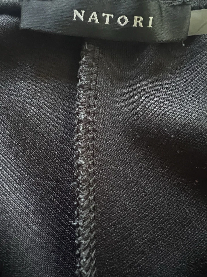 NATORI Women’s Anywhere Pants L Black Modal Blend Elastic Waist - Image 4 of 4