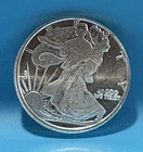 Lady Liberty•Winged Eagle 1/2 TROY OZ .999 FINE SILVER Round • Beautiful ⭐️