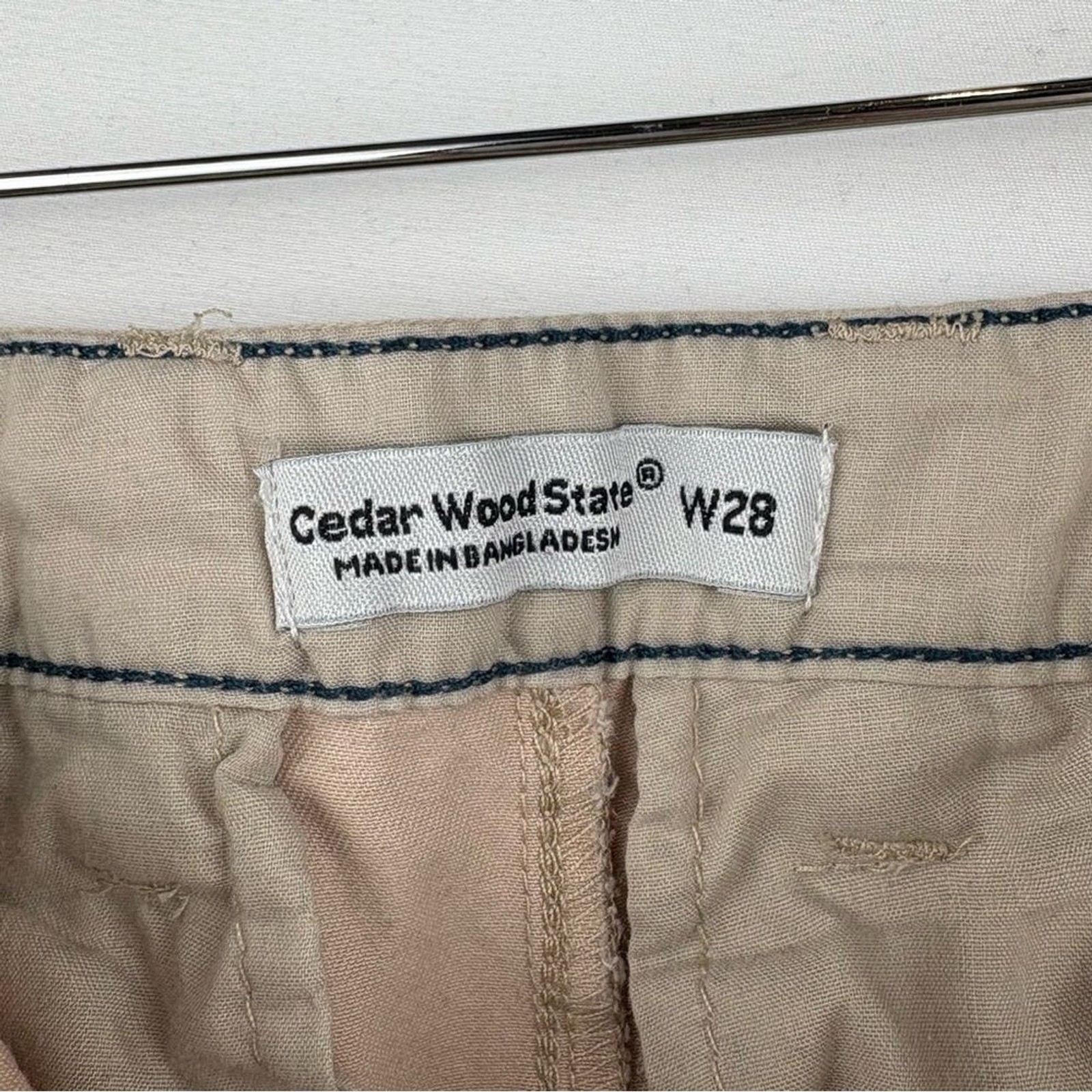Primark Cedar Wood State Flat Front Short image 3