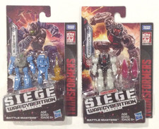 TRANSFORMERS SIEGE War for Cybertron Battle Masters - BLOWPIPE & FIREDRIVE