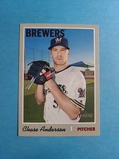 Chase Anderson 2019 Topps Heritage Baseball Card # 224 J5844