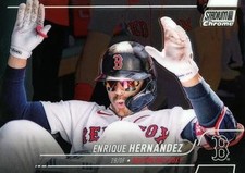 2022 Stadium Club Chrome #317 Enrique Hernandez  BOSTON