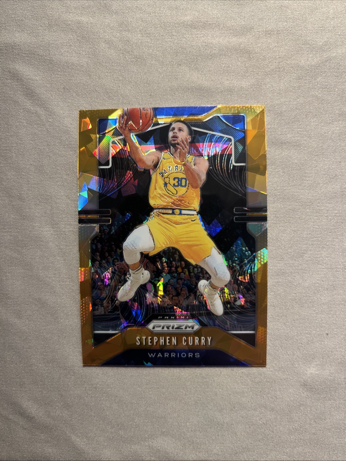2019-20 Panini Prizm Stephen Curry Orange Ice #98 Golden State Warriors