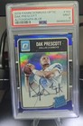 2016 Donruss Optic - Rated Rookie Dak Prescott #162 Blue Signatures /75 (AU, RC)