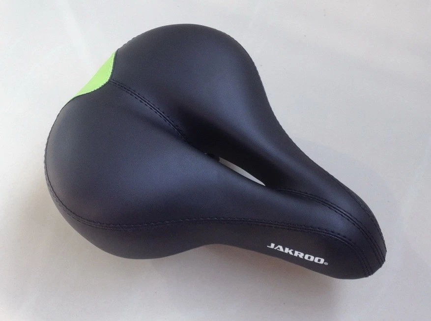 Almohadilla de sillín de bicicleta suave cómoda carretera MTB bicicleta de montaña sillines asiento hueco grande Foto 2 de 4