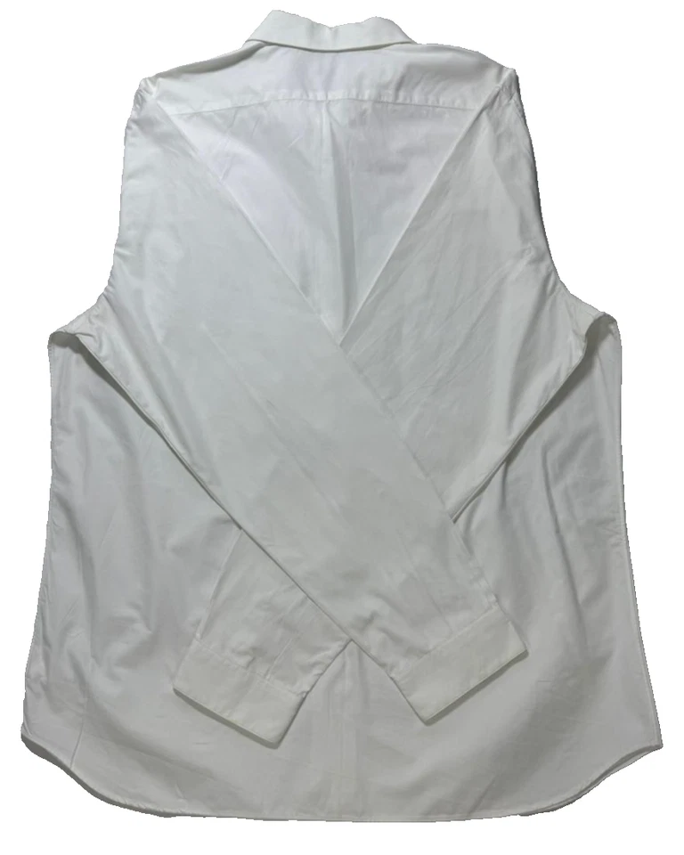 Camicia slim fit in misto cotone con patch logo Lacoste - Taglia 44 - Immagine 3 di 4