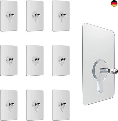 Klebe Schrauben, Klebehaken, Haken Selbstklebend, Bilderhaken Selbstklebend, Jed