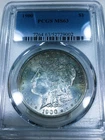 1900 Morgan Silver Dollar PCGS MS63 Beautiful Coin