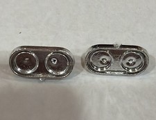 Amt 1962 Plymouth Valiant Original Head Light Bezels Nos Circa 1962 Vmcp