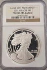 U.S. Mint 2011-W American Silver Eagle Proof NGC PF69 UCAM 25th 1oz