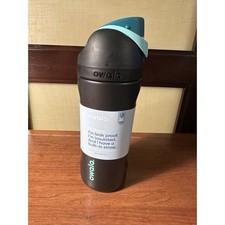 Owala Kids FreeSip 16oz Insulated Stainless Steel Water Bottle Sea Monster Black