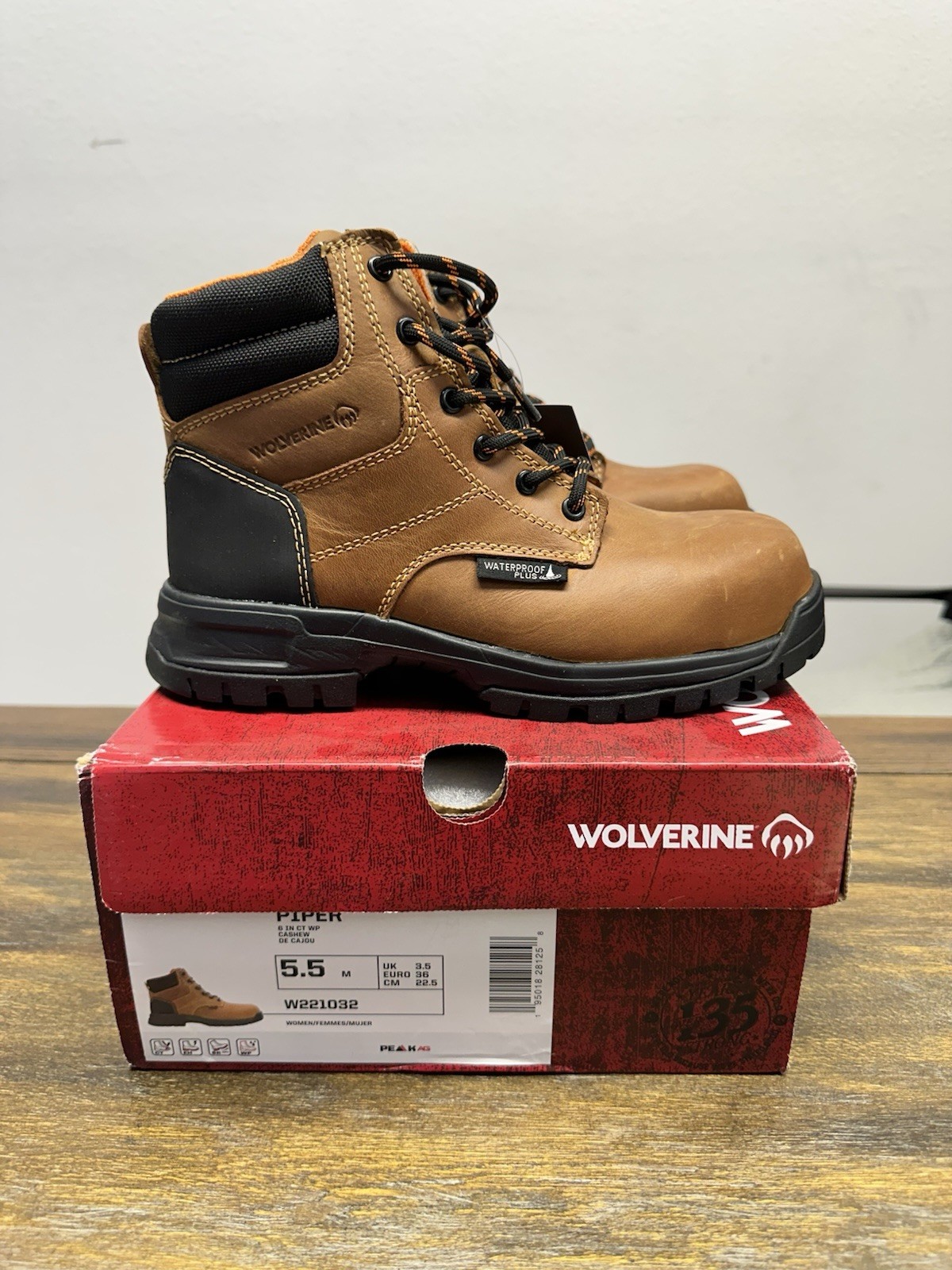wolverine boots Piper Size 5.5 New In Box