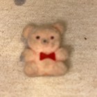  Vintage Miniature Flocked Bunny  Duckling and Bears  - Bears on Piano-Lot (5) — photo 4