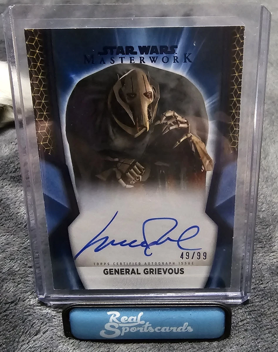 Topps General Grievous Star Wars Collectable Trading Cards for